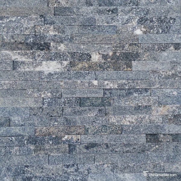 Black Granite Culture Stone, Ledge Panel
