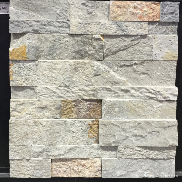 Grey Quartzite Culture Stone, Ledge Panel