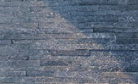 Black Quartzite Ledge Stone Panel