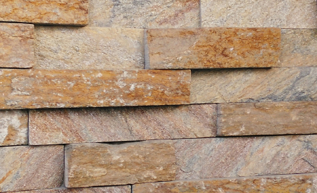 Brown 3 Strips Cultured Stone