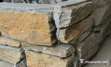 Slate And Quartzite Cultured Wall Stone Corner & Cement Ledgestone Wall Corner