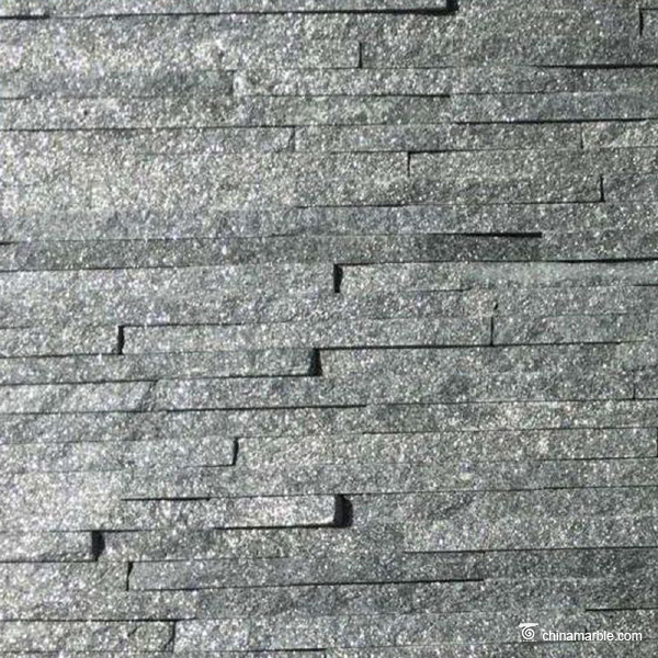 Black Quartzite Thin Stone Veneer