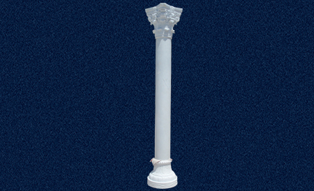 The Corinthian White Marble column