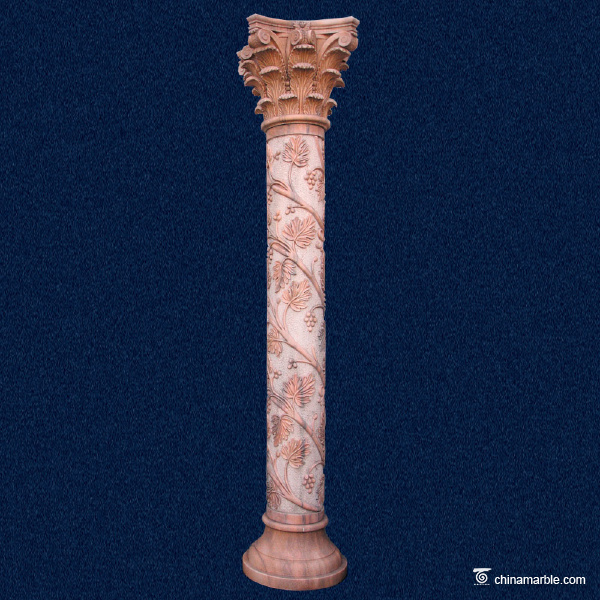 The Rosetta marble column