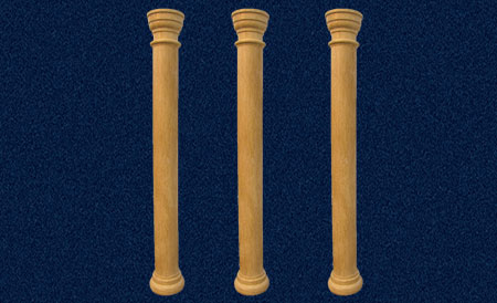 The Tuscan style column