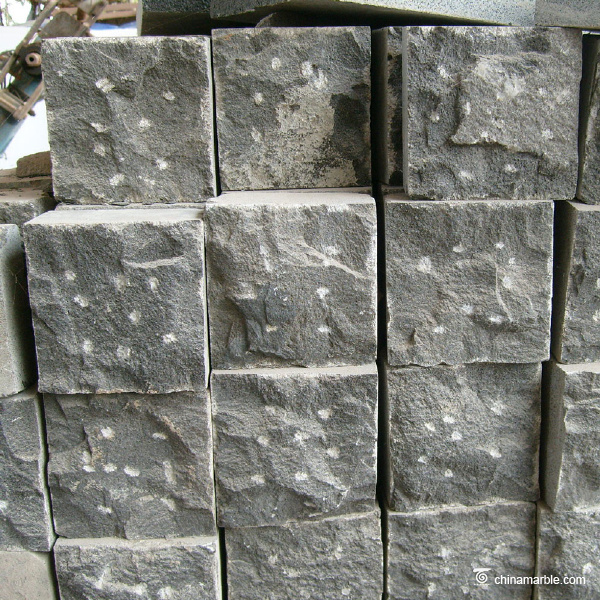 Black Basalt cube stone