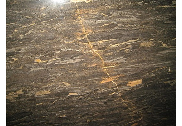 Golden Portoro marble slabs