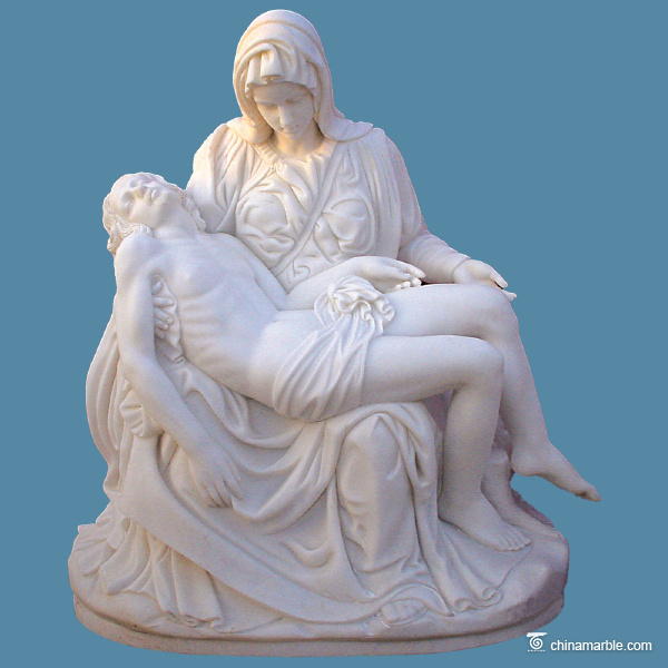 Jesus and Mary Sculpture