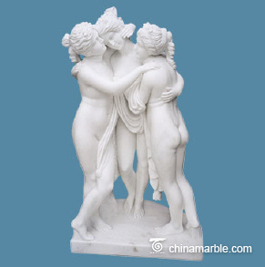 Three Beauties Statue