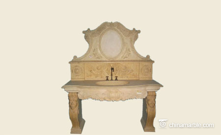 Carved Marble Top