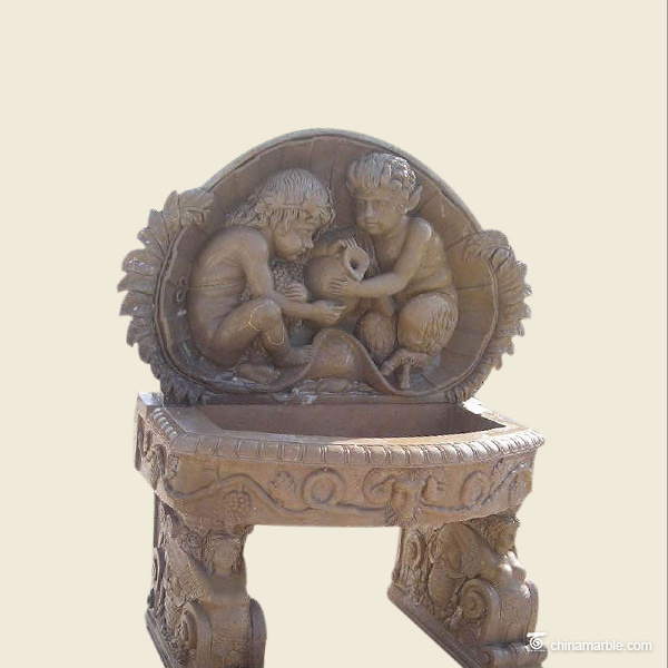 Marble Top with Cherubs