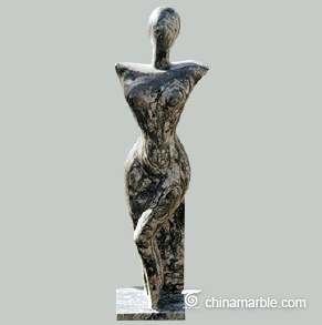Abstract statue