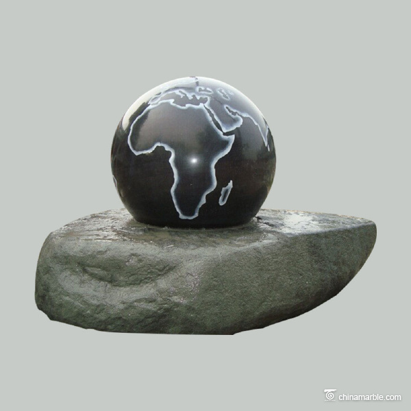 Sphere Ball on Rock