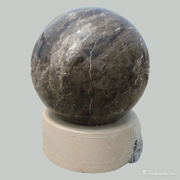 Brown Marble Sphere