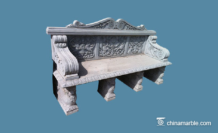 Antique stone bench