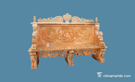 Luxury beauty marble bench