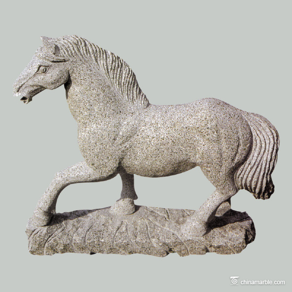 Granite Horse Statue