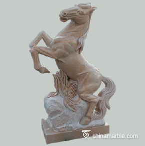 Rosetta Marble Horse