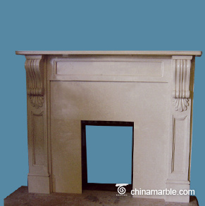 The William Style fireplace