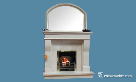 The Darwin fireplace