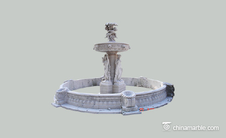Statues Carved Water fountain