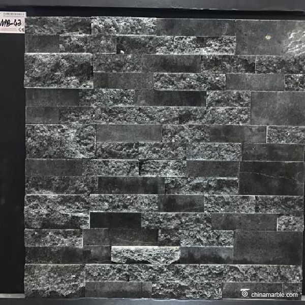 Chinese Black Granite Wall Stone Cladding Ledge Stone