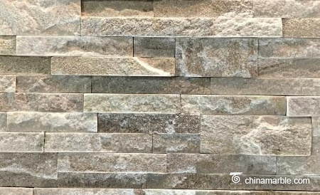 Wooden Line Stone Wall Rockface Cladding