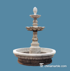 White Marble fountain