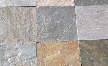 P014 Desert Gold Slate Flooring Tiles