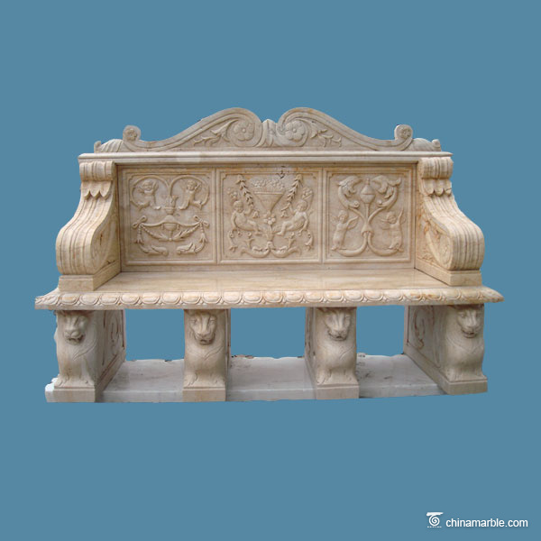 Carved Bench Seat