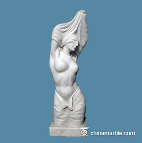 White Marble Lady