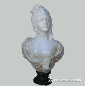 famous marble bust sculptures/female marble bust sculptures/white marble woman bust sculpture