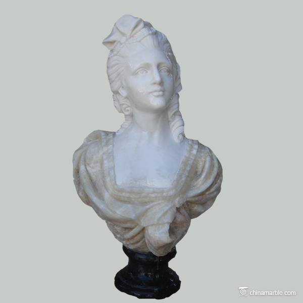 famous marble bust sculptures/female marble bust sculptures/white marble woman bust sculpture