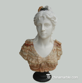custom marble bust/woman bust statues/hand carved stone busts