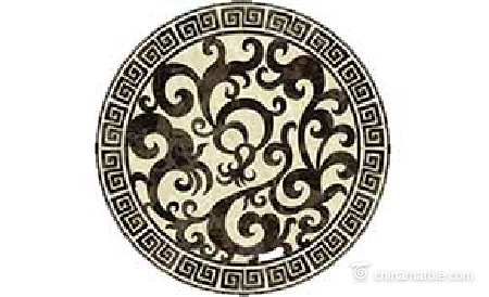 Marble Water Jet Medallion/Water Jet Marble Floor Medallion/Water Cut Floor Medallion