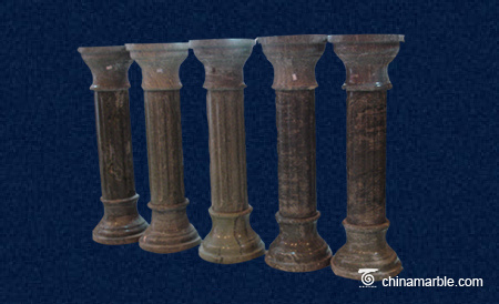 stone columns porches/garden stone pillars/stone porch column design