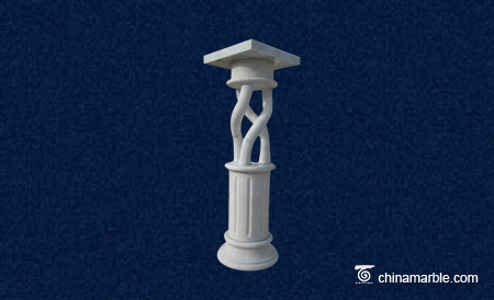 round marble columns/marble hollow pillars/marble house pillars designs