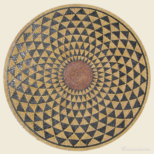 Round Marble Medallion Tile Lowes/Waterjet Tile Medallion/Foyer Medallion Floor