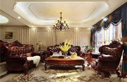 Cheap China marble-350 sqm European-style villa Sofitel Gold marble decoration