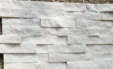 Natural Snow White Marble Wall Stone