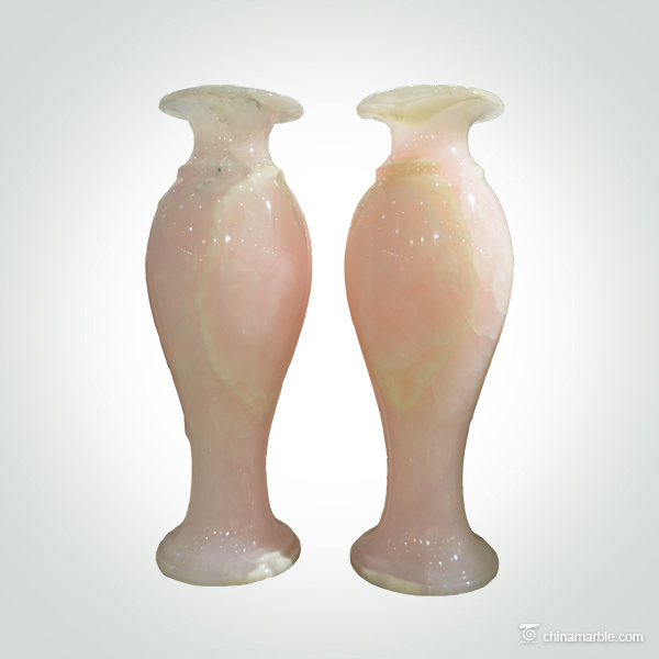 Stone vase home crafts office jade vase decoration commercial crafts gifts can be customized