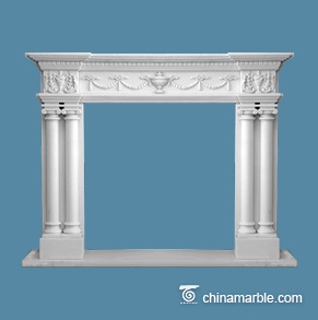 Natural Stone Fireplaces Mantel Surround For Indoor And Outdoor