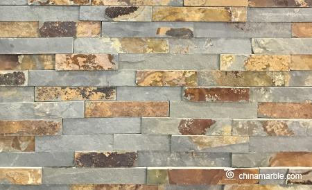 S1120 Rusty Slate natural veneer stone panel