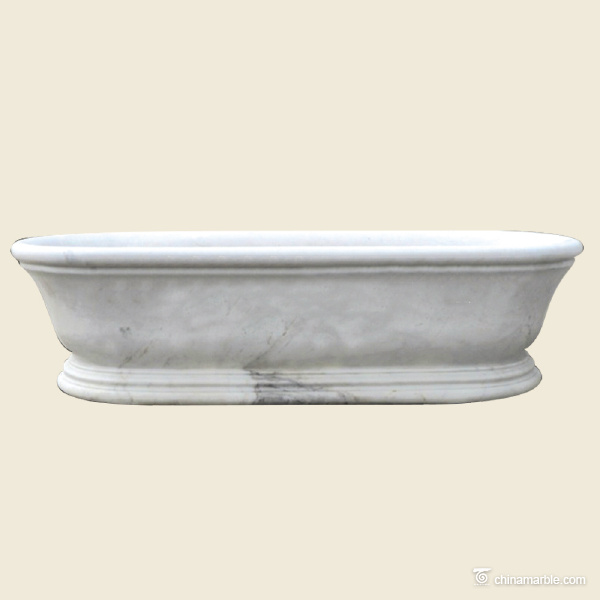 White marble Bath tub
