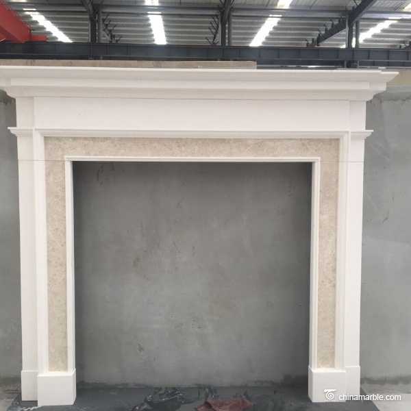 marble fireplace mantel/fireplace stone/fireplace decoration