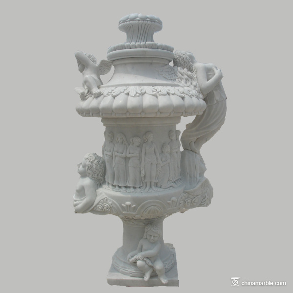 Marble-carved-urn-