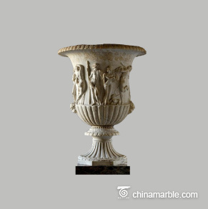 Urn-with-relief-
