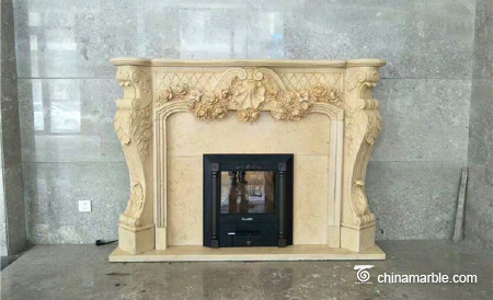 Fireplace Mantel Limestone