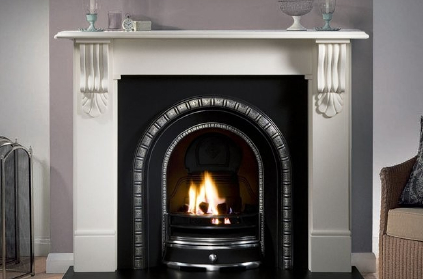 Is marble good for fireplaces?
