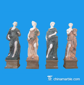 Female Figure Statue Marble series